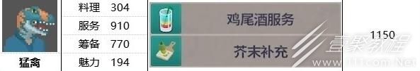 潜水员戴夫员工猛禽属性技能一览