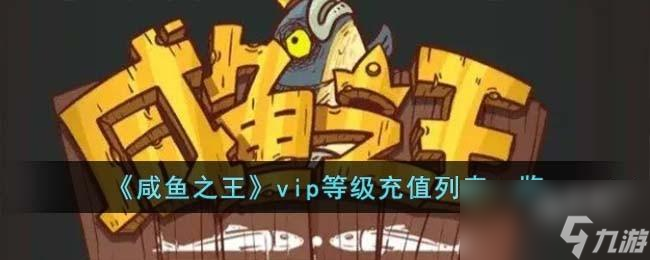 咸鱼之王vip什么价格