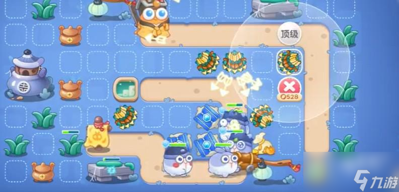 保卫萝卜4阿波道长第二十六关怎么过