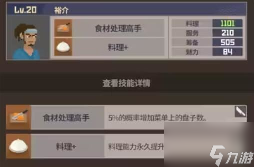 潜水员戴夫员工属性介绍