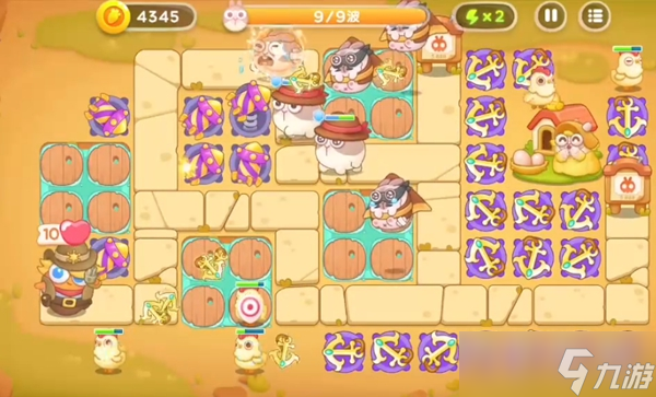 保卫萝卜4波仔很忙35关攻略