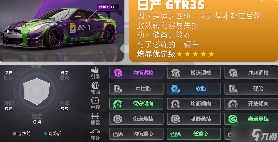 巅峰极速gtr怎么升满级
