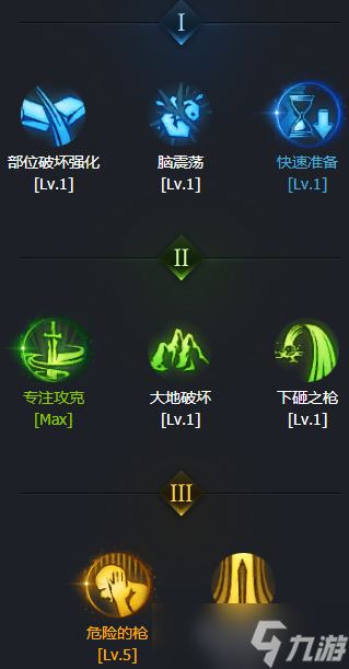 命运方舟枪术士加点推荐