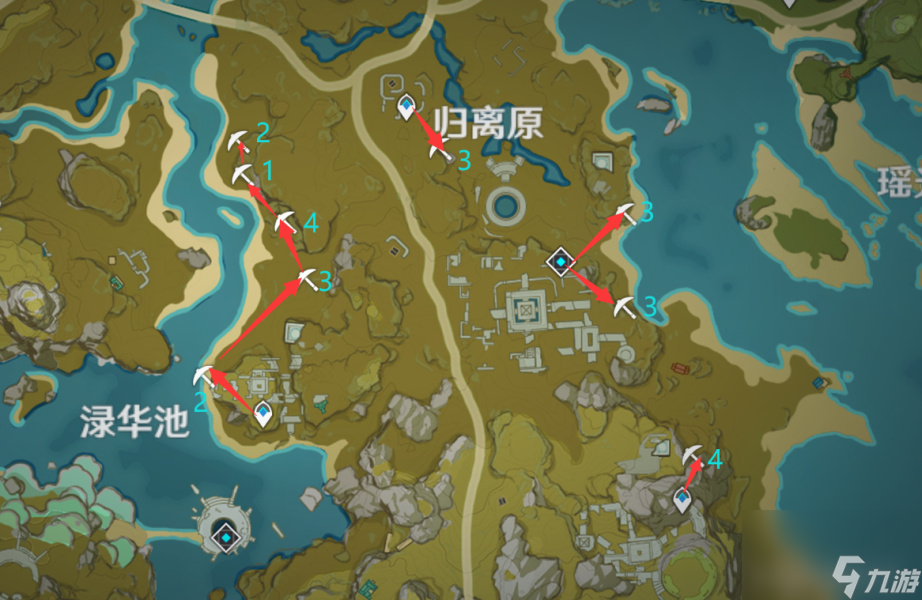 2021黑铁块分布密集图_原神铁矿石哪里多