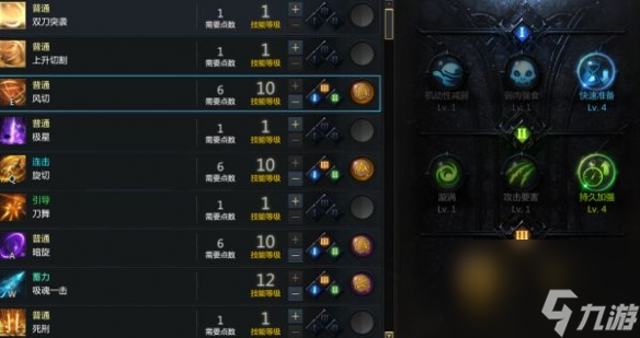 《命运方舟》刀锋爆刀流加点分享 刀锋爆刀流怎么加点？