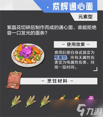 晶核coa食谱大全
