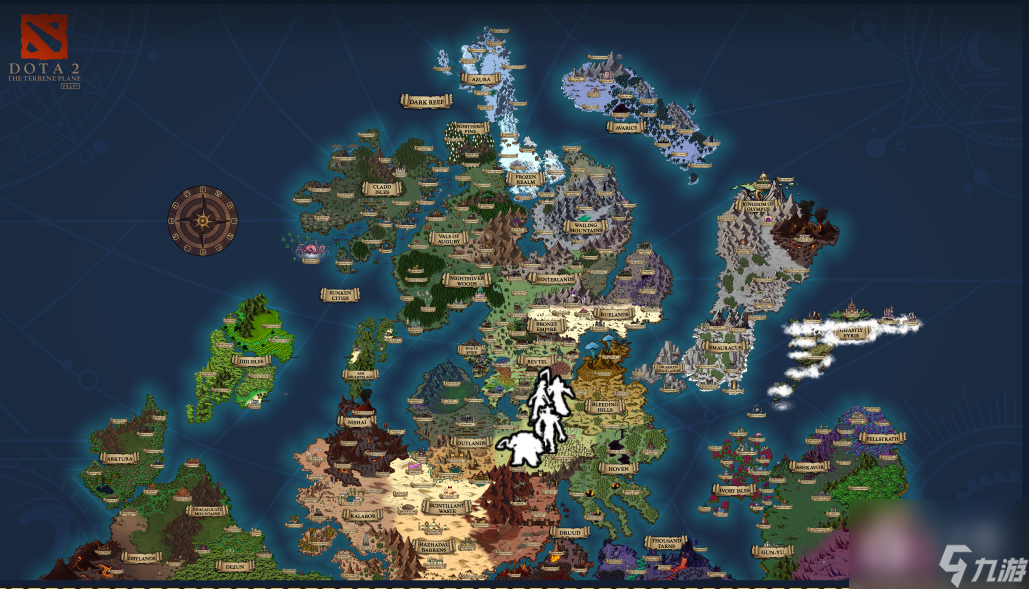 dota2世界观地图介绍