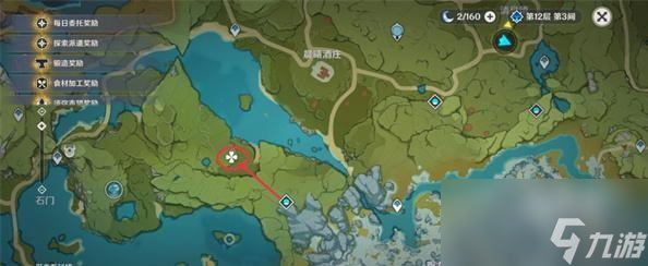 原神蒙德地灵龛位置在哪