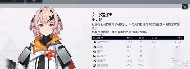 尘白禁区芙提雅厉害吗