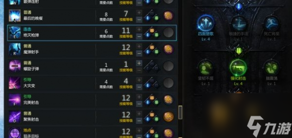 《命运方舟》女枪三枪流加点分享 女枪三枪流怎么加点？