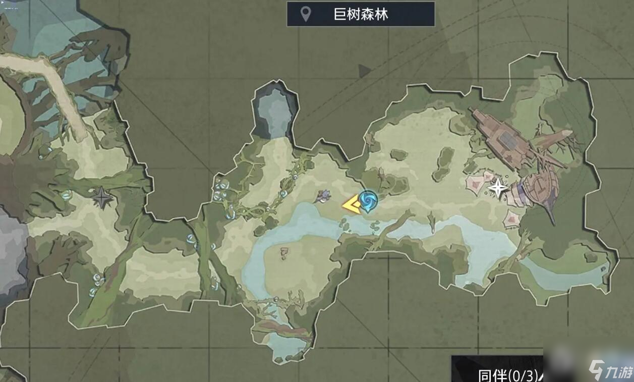 晶核古代巨树拍照地点在哪里