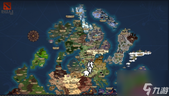 《DOTA2》世界观地图分享 世界观地图是什么？