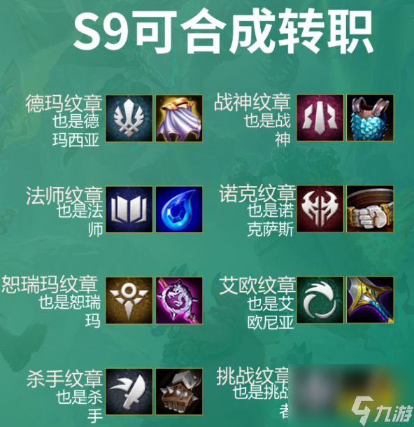 云顶之弈s9铲子合成表s9铲子能合成什么