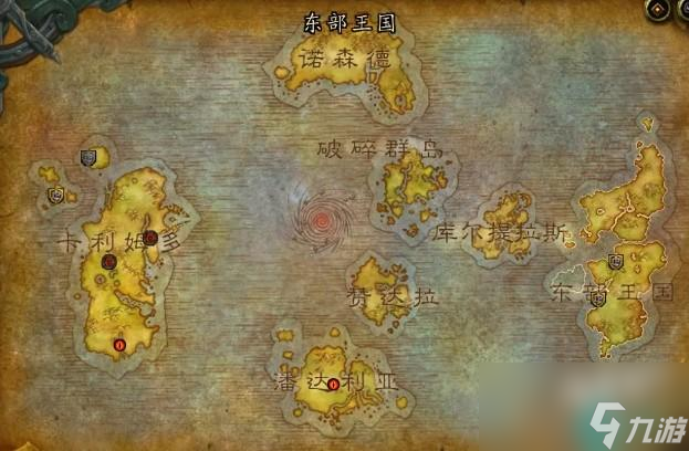 魔兽世界地图一览分享