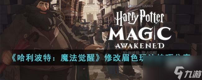 哈利波特魔法覺醒怎么修改眉色