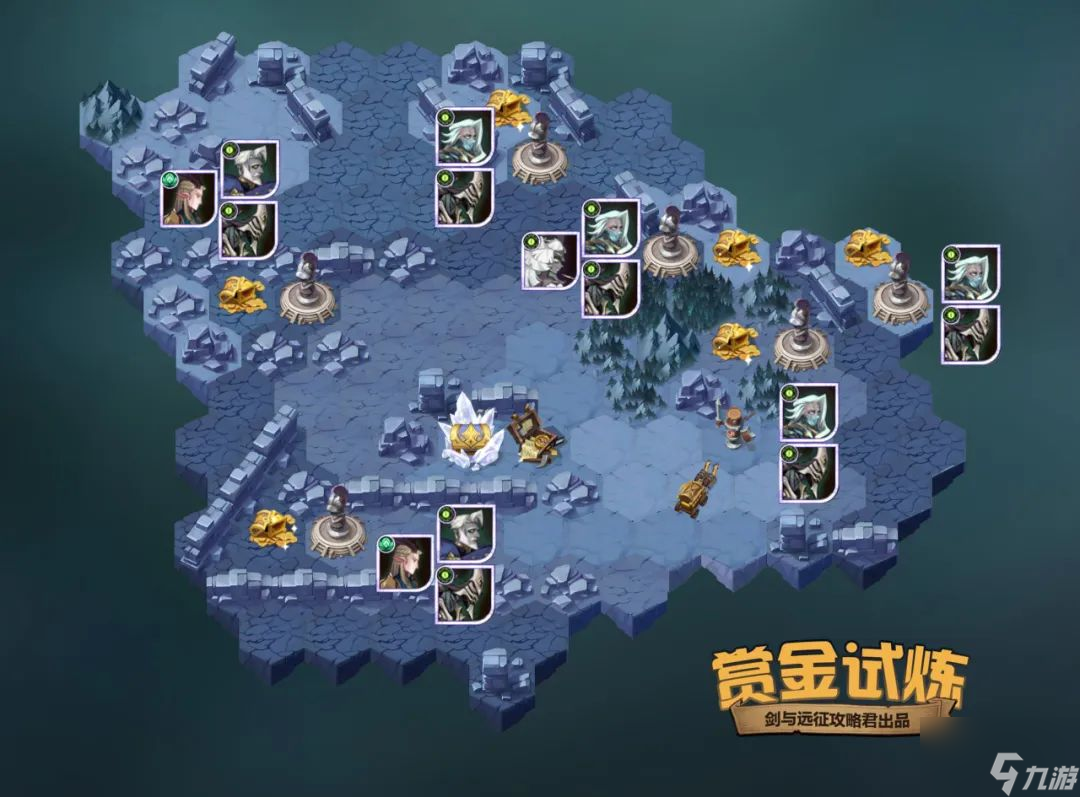 《劍與遠征》亡靈雕骨匠賞金試煉策略雕骨匠伊凡賞金試煉懶人圖