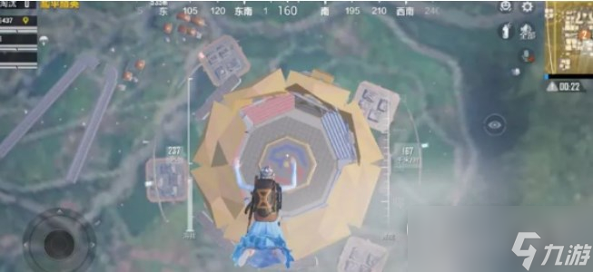 和平精英天空赛场八角笼位置介绍