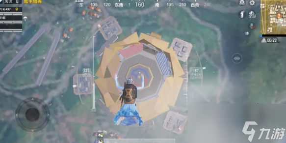 和平精英天空赛场八角笼怎么进去
