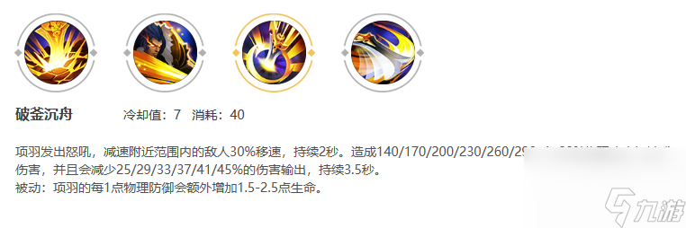 王者荣耀项羽怎么样,王者荣耀项羽介绍