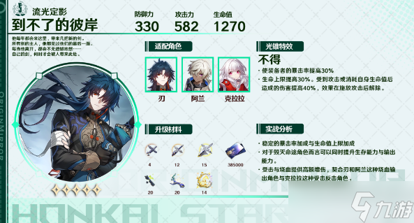 崩坏星穹铁道刃角色攻略
