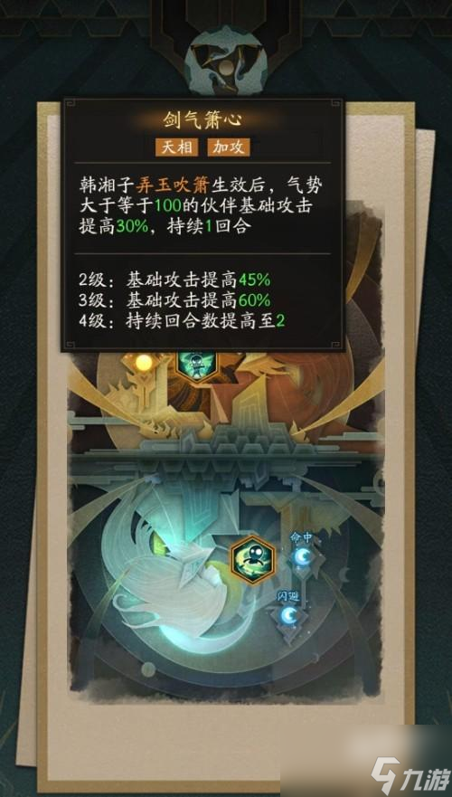 神仙道3韩湘子技能属性详解