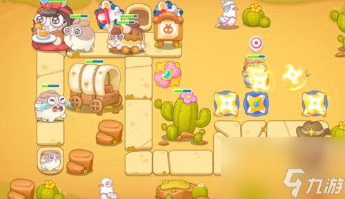 如何通過《保衛(wèi)蘿卜4》游戲中的第46關(guān)，波仔很忙