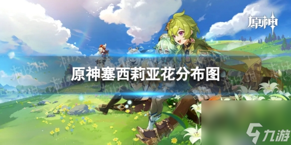 《原神》3.8版塞西莉亚花分布图及采集路线