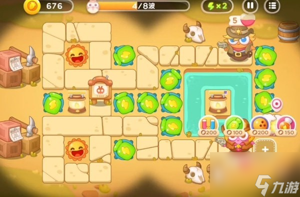 保卫萝卜4波仔很忙第43关攻略