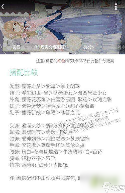 暖暖环游世界现实交错花园套装搭配攻略（平民s级高分攻略）