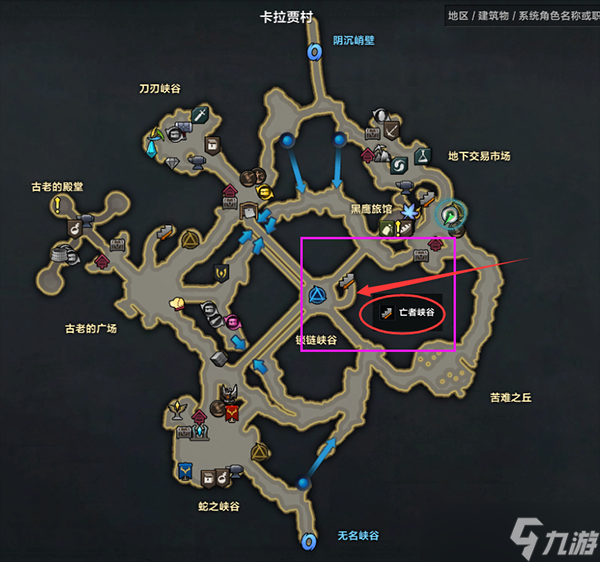 命运方舟卡拉贾村二层在哪