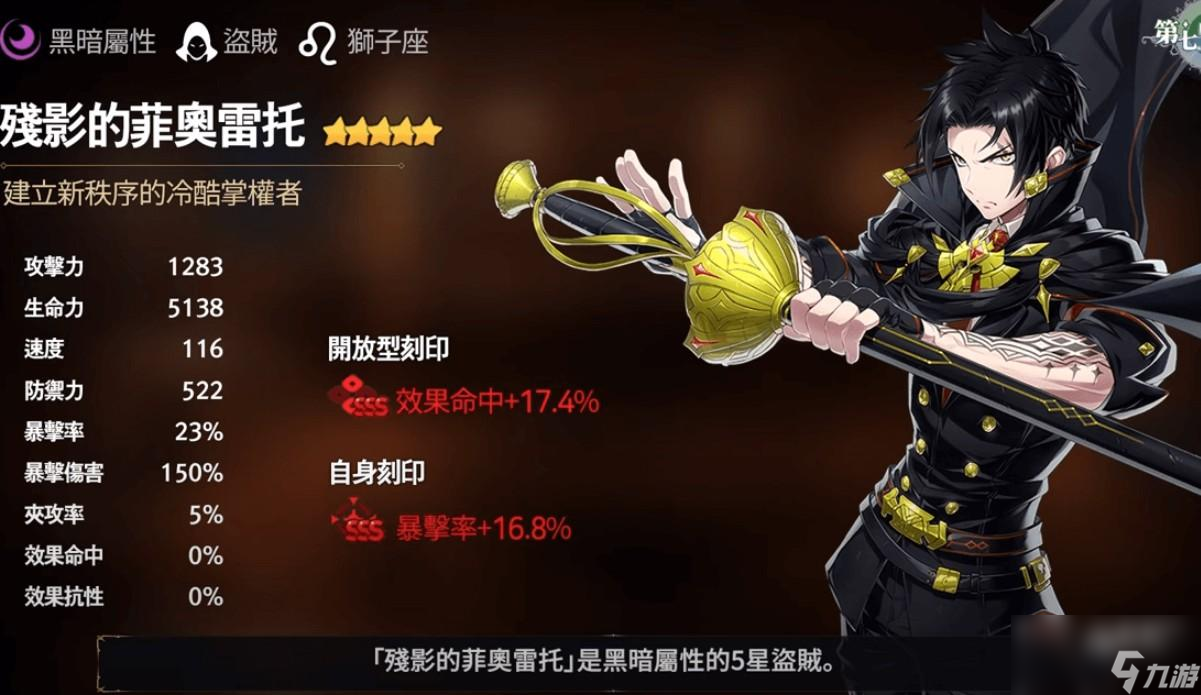 第七史诗残影的菲奥雷托装备搭配攻略