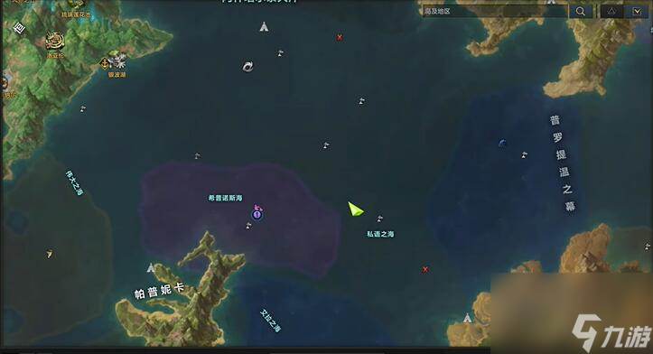 命运方舟希普诺斯之眼岛之心在哪