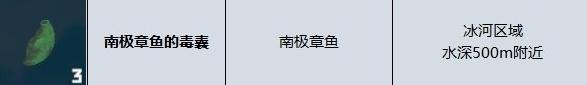 《潜水员戴夫》南极章鱼的毒囊获取攻略