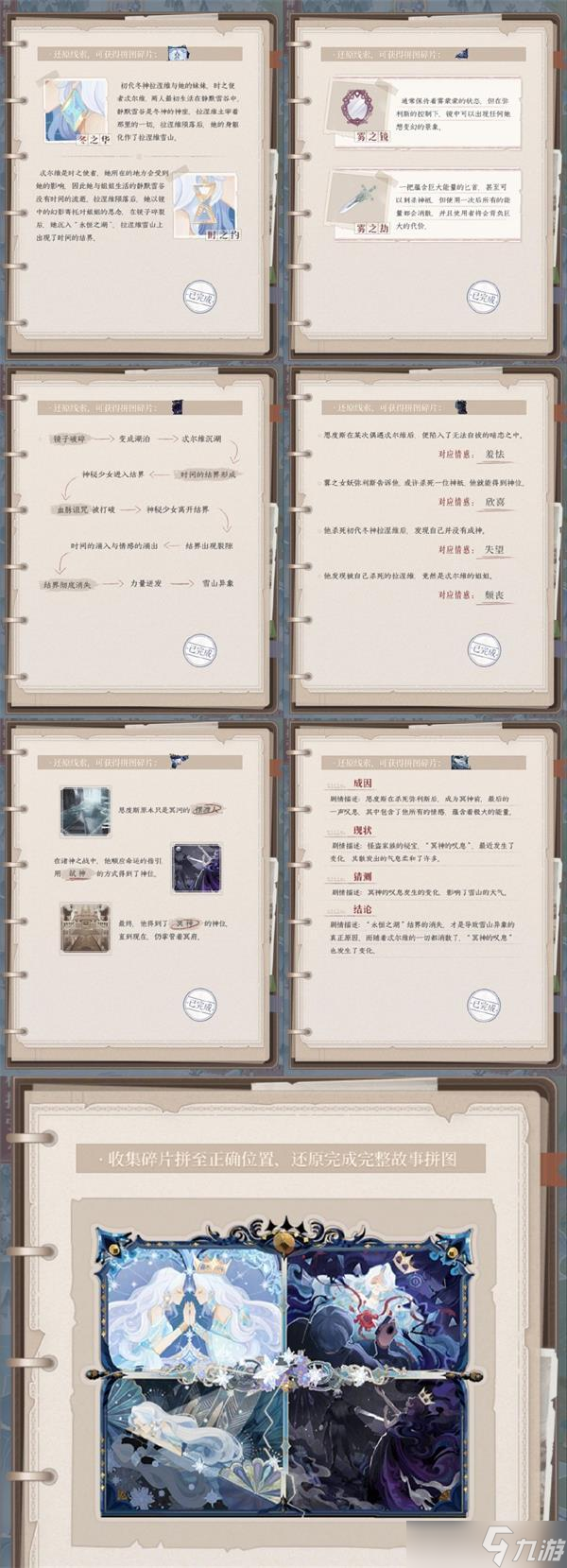 奇跡暖暖雪域遺音攻略大全
