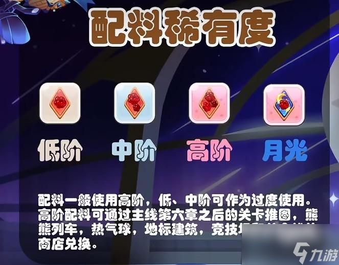 冲呀饼干人王国高阶配料有什么用