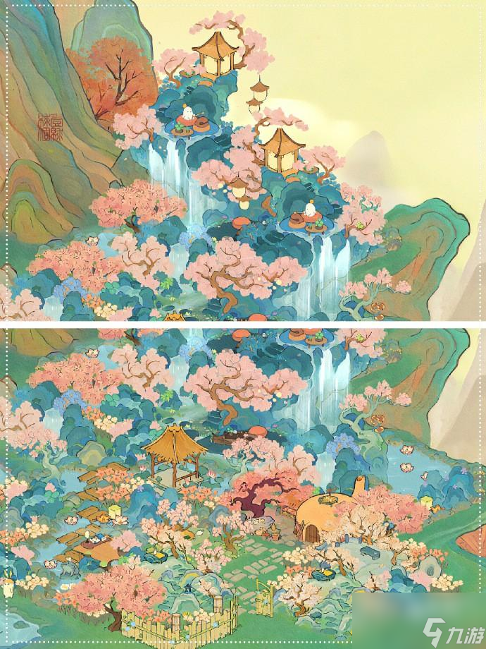 桃源深处有人家水云禅心布局分享