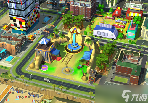 《模拟城市：我是市长》建造超人气的购物中心
