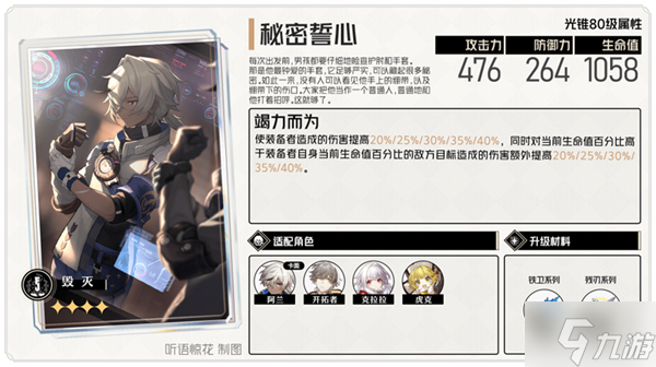 刃光锥推荐