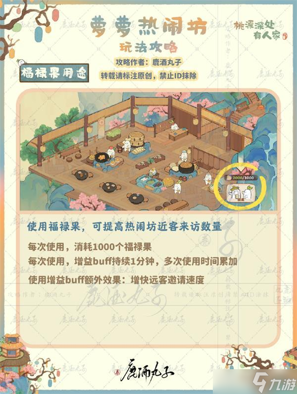 桃源深处有人家果果热闹坊玩法攻略大全