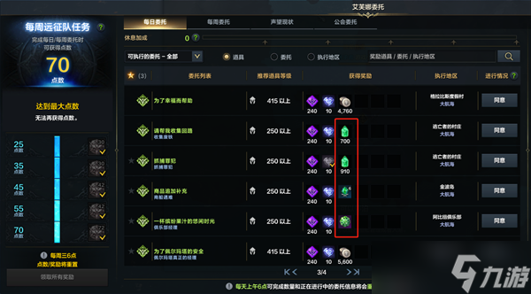 命运方舟每日材料获取在哪