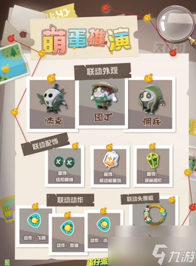 《蛋仔派对》联动第五人格第二弹皮肤分享