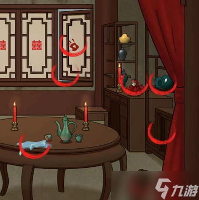 爆梗找茬王诡异婚房如何过关
