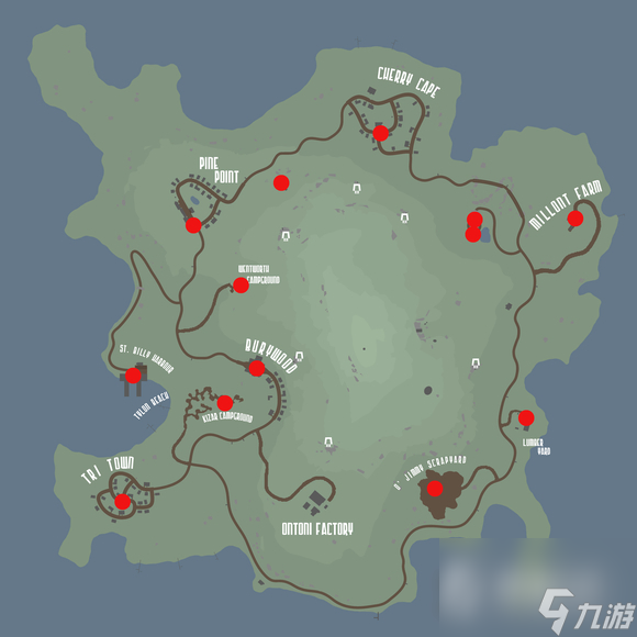 《Unturned未转变者》Buak空投位置大全