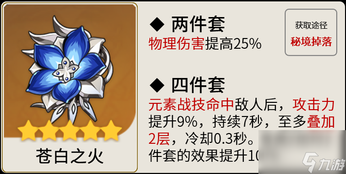 《原神》优菈带什么圣遗物好