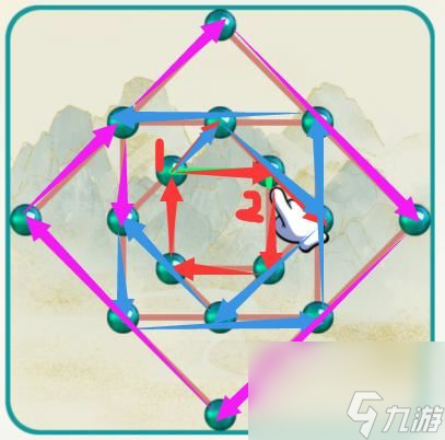 《全民漢字王》一筆不重復(fù)畫(huà)完圖形通關(guān)攻略