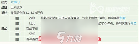 烟雨江湖商昊乾怎么培养-商昊乾最佳功法培养方案