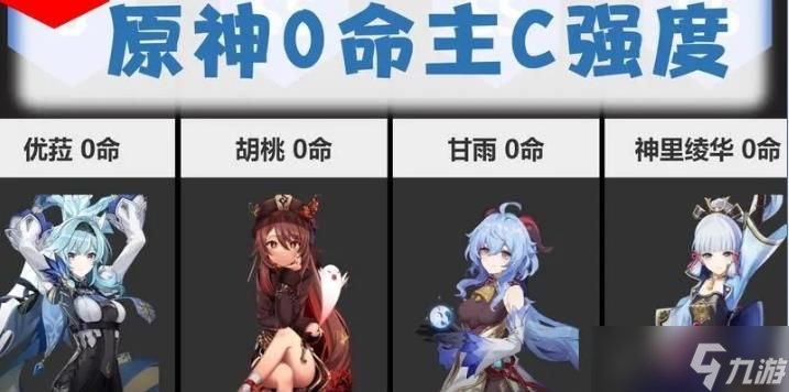 原神0命最安逸的配队攻略 新手0命最强阵容推荐 