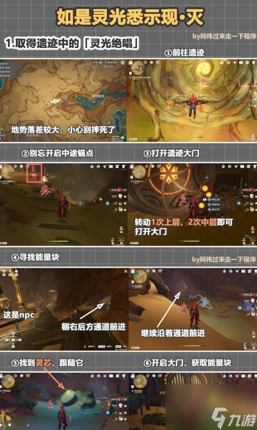 原神如是灵光悉示现灭寻找能量块如是灵光悉示现寻找能量块攻略