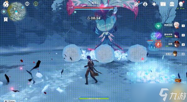 原神2.3皑尘与雪影魔花boss技能及躲避方法介绍