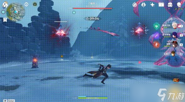 原神2.3皑尘与雪影魔花boss技能及躲避方法介绍